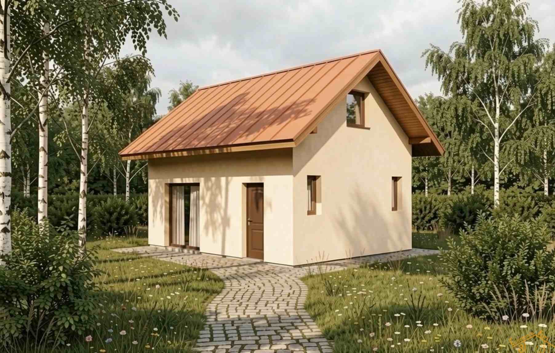 Energooszczędny domek z antresolą Marzena – maksymalna funkcjonalność na zgłoszenie